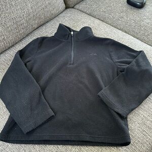 C9 by Champion Girls Black Fleece Quarter zip Size Small